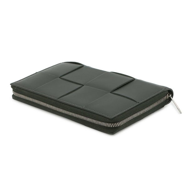 ボッテガヴェネタ 長財布 カセット マキシイントレチャート 649607 BOTTEGA VENETA ラウンドファスナー