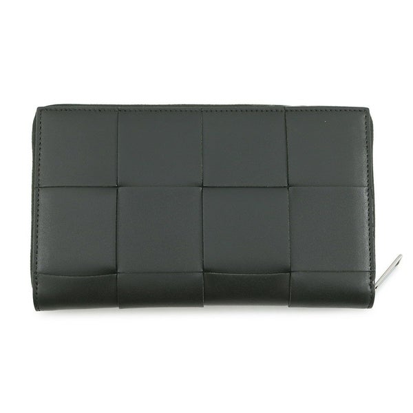 ボッテガヴェネタ 長財布 カセット マキシイントレチャート 649607 BOTTEGA VENETA ラウンドファスナー