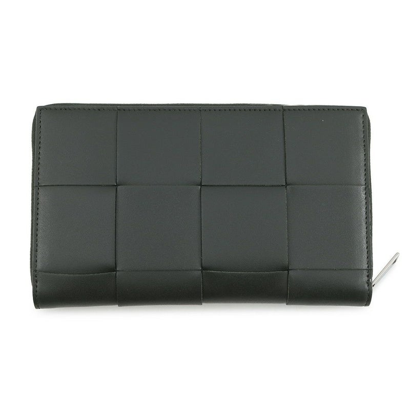 ボッテガヴェネタ 長財布 カセット マキシイントレチャート 649607 BOTTEGA VENETA ラウンドファスナー