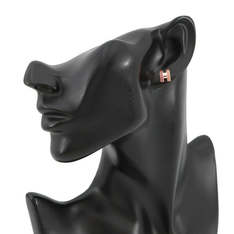 エルメス ピアス ミニ・ポップアッシュ ロカバール ビューティー/ピンクゴールド金具 HERMES アクセサリー
