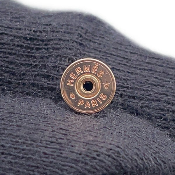 エルメス ピアス ミニ・ポップアッシュ ロカバール ビューティー/ピンクゴールド金具 HERMES アクセサリー