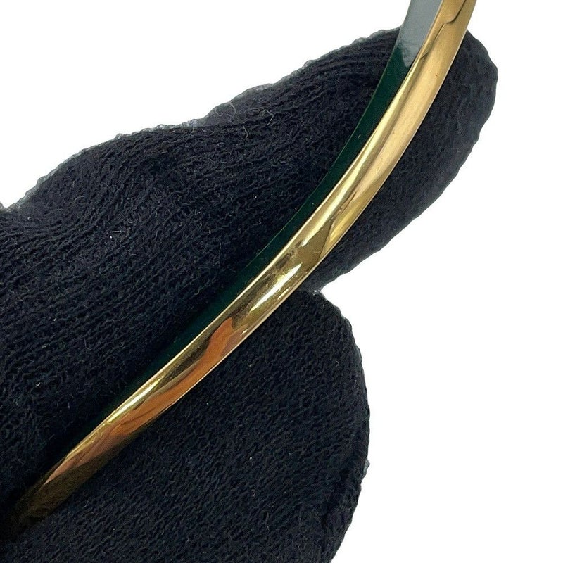 ボッテガヴェネタ ブレスレット カーブ カフ バングル Ag925 エナメル サイズL 741013 BOTTEGA VENETA アクセサリー