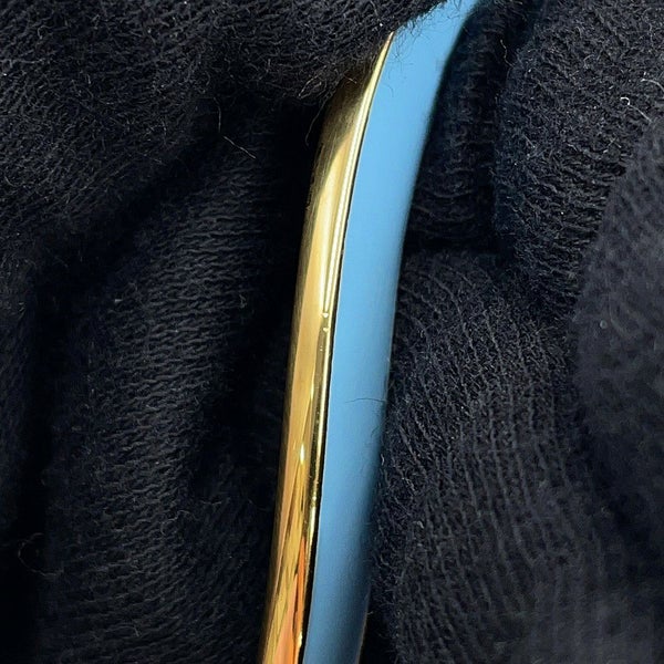 ボッテガヴェネタ ブレスレット カーブ カフ バングル Ag925 エナメル サイズM 741013 BOTTEGA VENETA アクセサリー