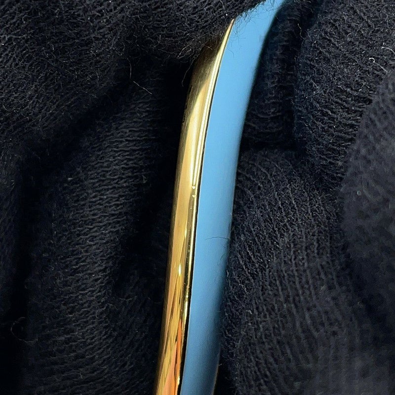 ボッテガヴェネタ ブレスレット カーブ カフ バングル Ag925 エナメル サイズM 741013 BOTTEGA VENETA アクセサリー