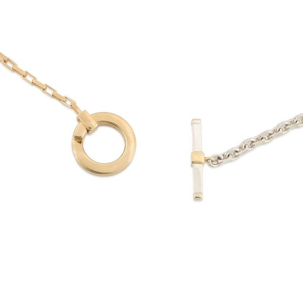 ボッテガヴェネタ ネックレス T字バー チェーン Ag925 754353 BOTTEGA VENETA アクセサリー