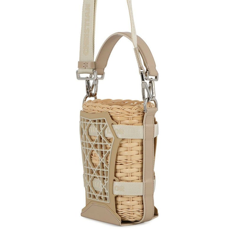 クリスチャン・ディオール ハンドバッグ SAHARA サハラ バケットバッグ ラフィア 2ESKH376BAS 2way