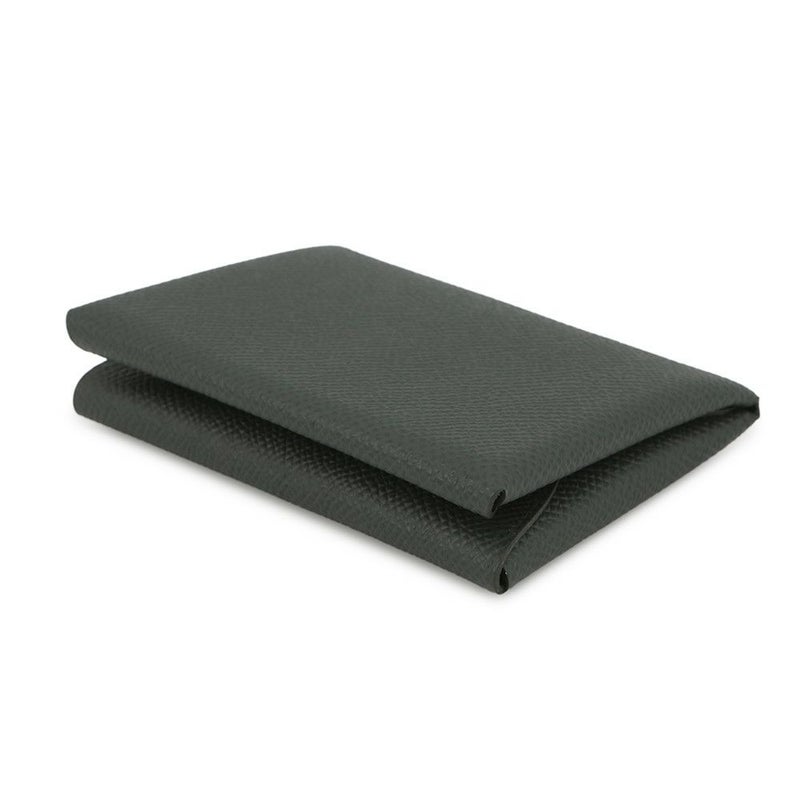 エルメス コインケース カルヴィ デュオ ヴェールマングローブ/シルバー金具 エプソン K刻印 財布