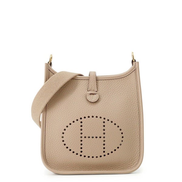 エルメス エブリンTPM 111cm アマゾン ベージュマルファ/ゴールド金具 トリヨンクレマンス Ｂ刻印