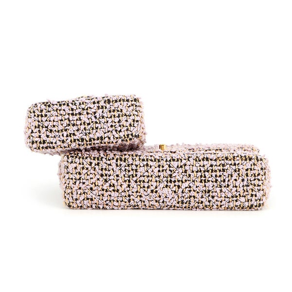 シャネル ハンドバッグ 親子バッグ ココマーク ツイード CHANEL バッグ