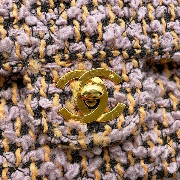 シャネル ハンドバッグ 親子バッグ ココマーク ツイード CHANEL バッグ