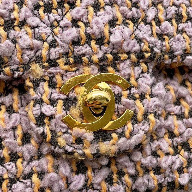 シャネル ハンドバッグ 親子バッグ ココマーク ツイード CHANEL バッグ