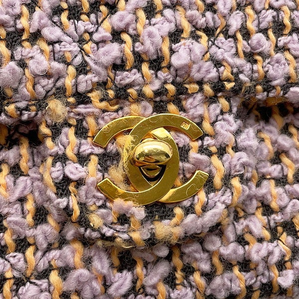 シャネル ハンドバッグ 親子バッグ ココマーク ツイード CHANEL バッグ