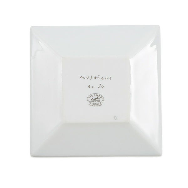 エルメス プレート ポーセリン モザイク 24 ヴァンキャトル プチカレ HERMES 食器 皿 トレー 陶器