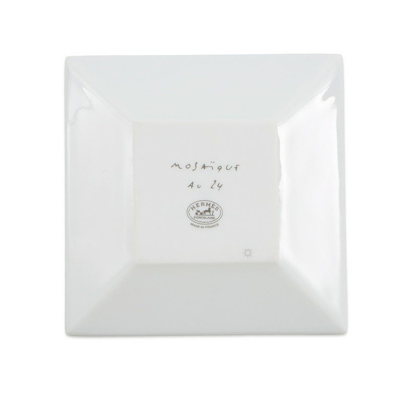 エルメス プレート ポーセリン モザイク 24 ヴァンキャトル プチカレ HERMES 食器 皿 トレー 陶器