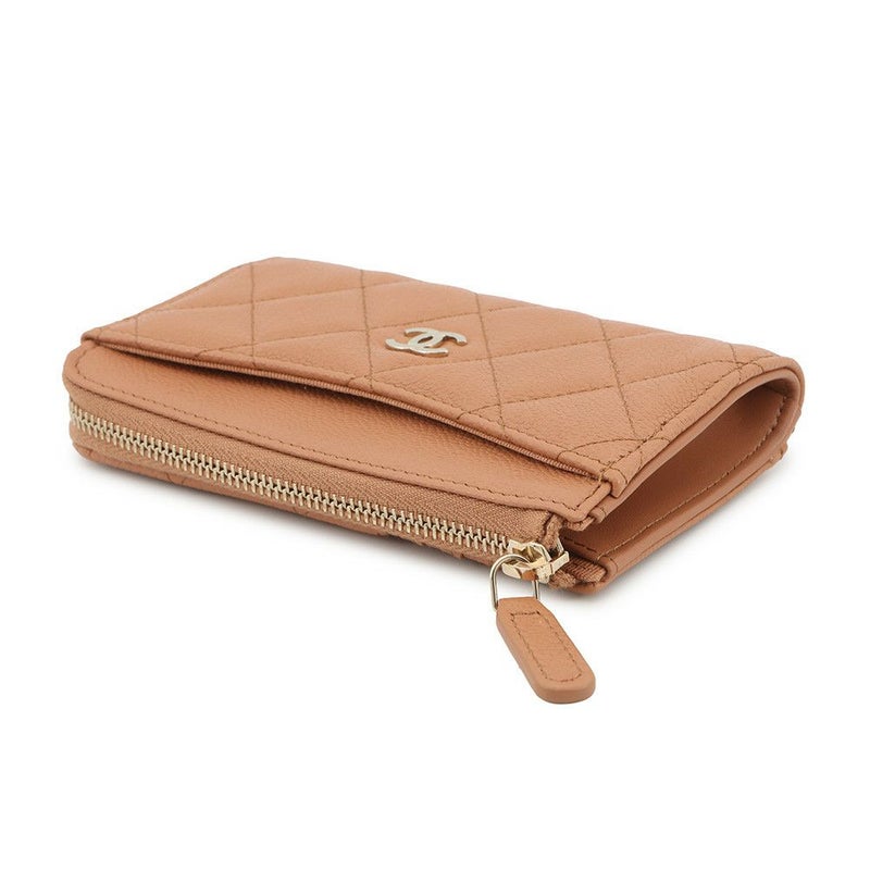 シャネル コインケース マトラッセ ココマーク キャビアスキン AP3179 CHANEL フラグメント カードケース