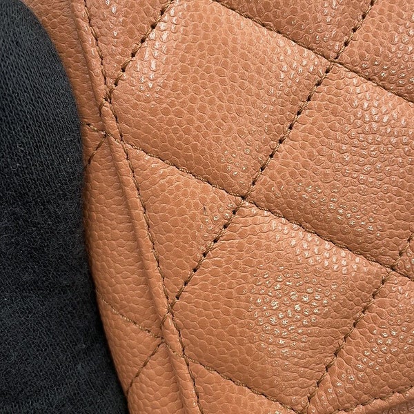 シャネル コインケース マトラッセ ココマーク キャビアスキン AP3179 CHANEL フラグメント カードケース