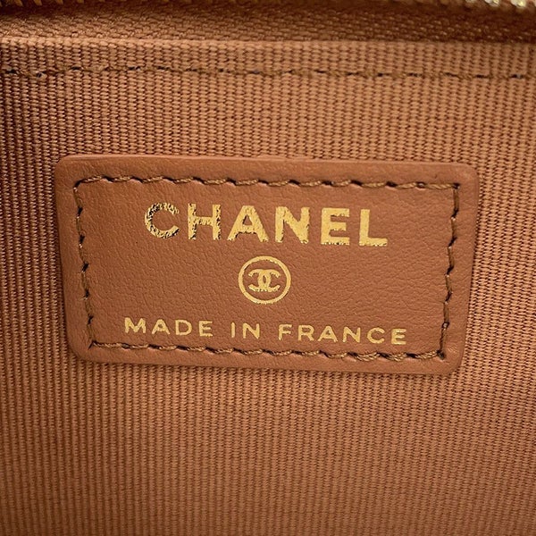 シャネル コインケース マトラッセ ココマーク キャビアスキン AP3179 CHANEL フラグメント カードケース