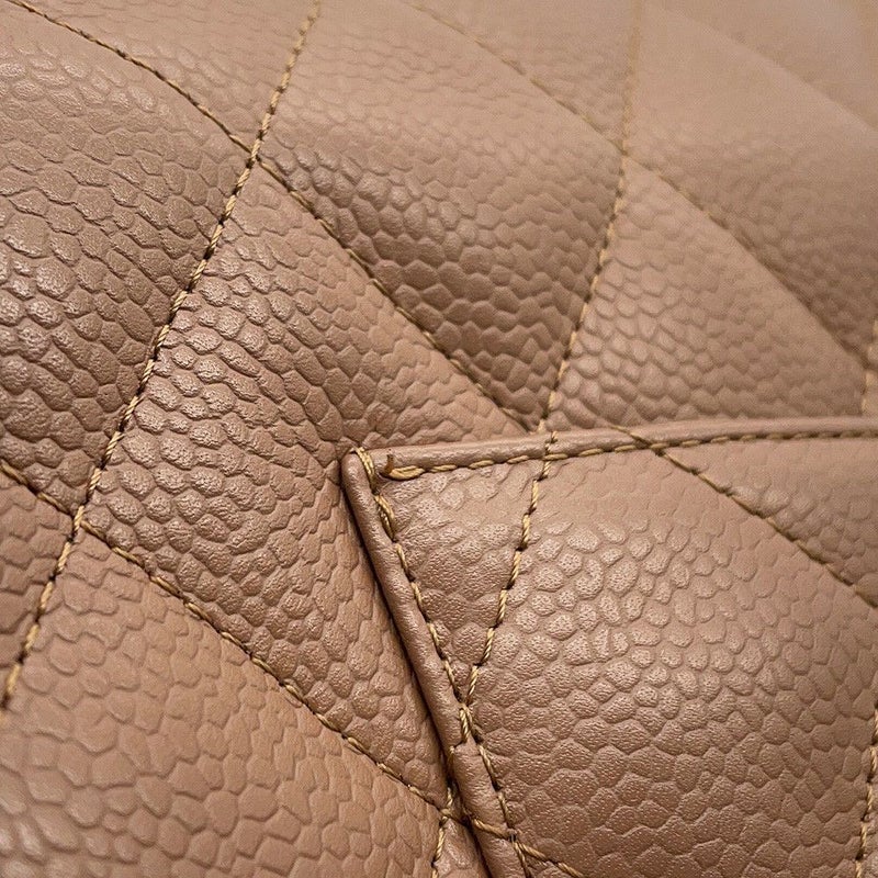 シャネル チェーンショルダーバッグ マトラッセ30 ココマーク キャビアスキン A28600 CHANEL