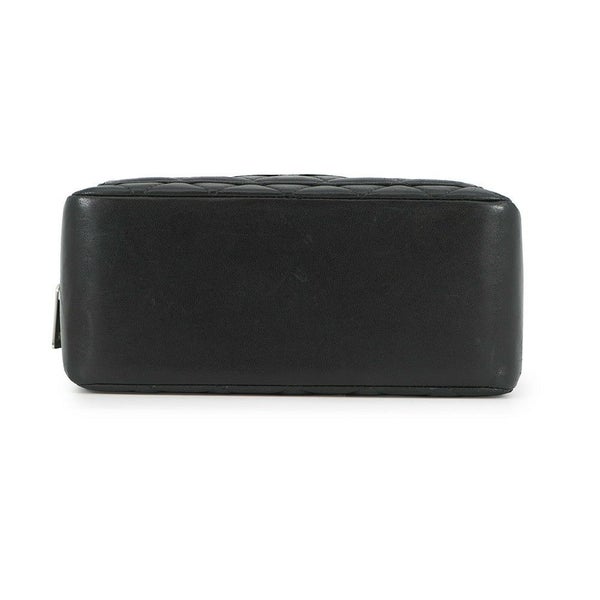 シャネル ハンドバッグ ココマーク ラムスキン CHANEL 黒