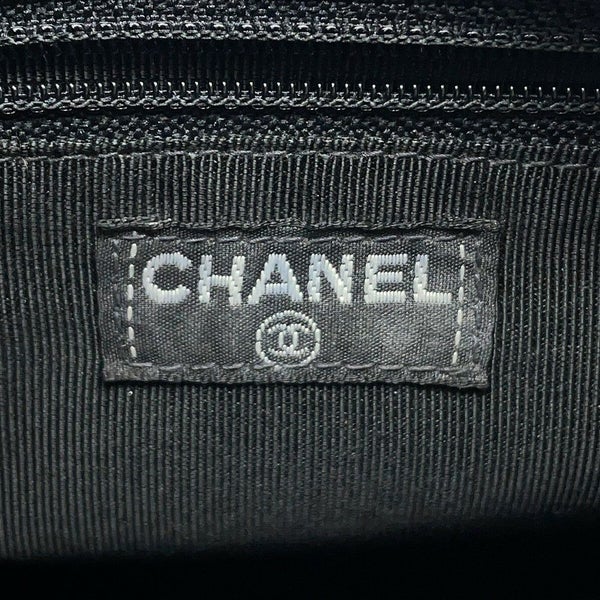 シャネル ハンドバッグ ココマーク ラムスキン CHANEL 黒