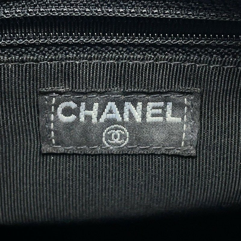 シャネル ハンドバッグ ココマーク ラムスキン CHANEL 黒