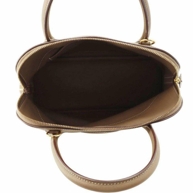 エルメス ハンドバッグ ボリード31 エトゥープ/ゴールド金具 トリヨンクレマンス D刻印 2wayショルダー