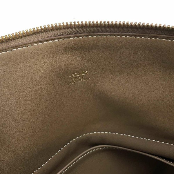 エルメス ハンドバッグ ボリード31 エトゥープ/ゴールド金具 トリヨンクレマンス D刻印 2wayショルダー