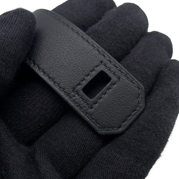 エルメス ブレスレット ケリーツイスト PM ブラック/ゴールド金具 スイフト B刻印 サイズT2 黒 ソルド品