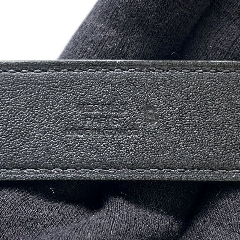 エルメス ブレスレット ケリーツイスト PM ブラック/ゴールド金具 スイフト B刻印 サイズT2 黒 ソルド品