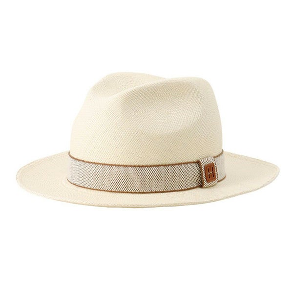 エルメス ハット リオ H カット ハット 藁 サイズ59 HERMES 帽子 メンズ