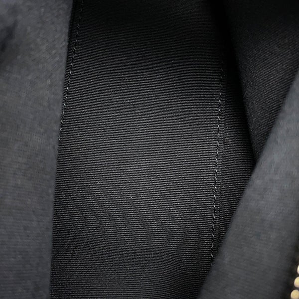 シャネル チェーンショルダーバッグ ココマーク マトラッセ ボーリングバッグ キャビアスキン AS3893 CHANEL 黒