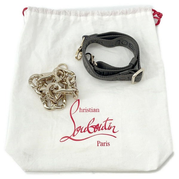 クリスチャン・ルブタン チェーンハンドバッグ ルビラ アクセサリーポーチ 1235471 Christian Louboutin 2way