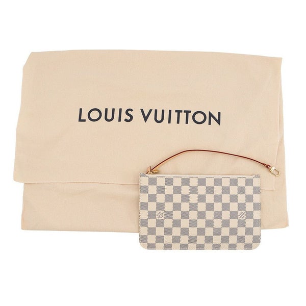 ルイヴィトン トートバッグ ダミエ・アズール/ロープ＆チェーン ノーティカル ネヴァーフル MM N40471 ヴィトン バッグ