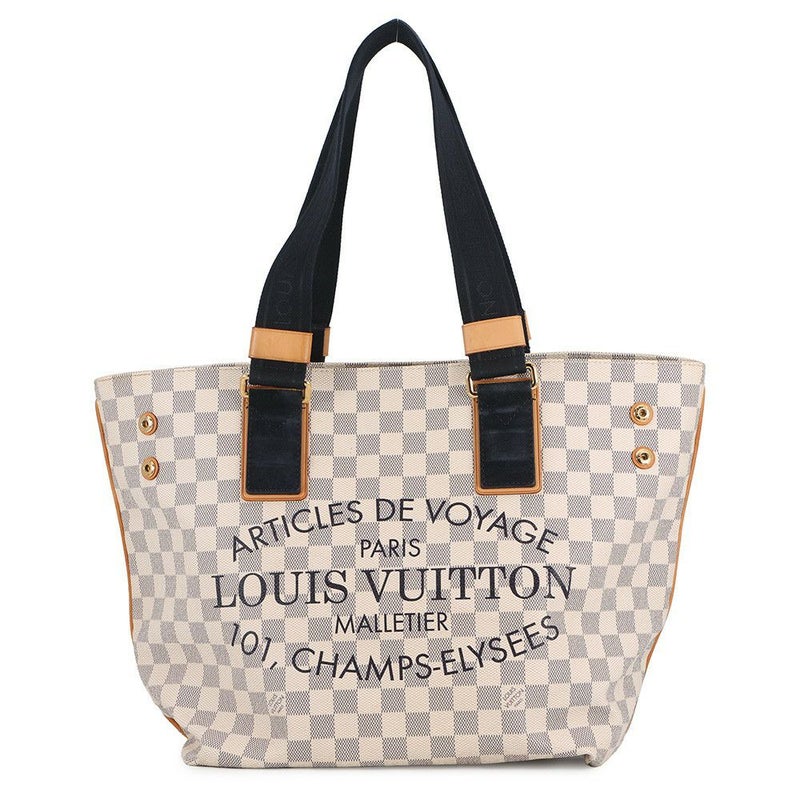 ルイヴィトン トートバッグ ダミエ・アズール プランソレイユ カバ PM N41179 LOUIS VUITTON ヴィトン バッグ