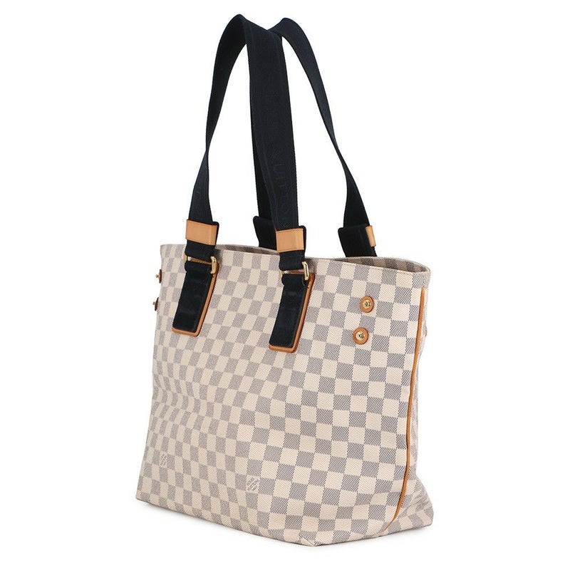 ルイヴィトン トートバッグ ダミエ・アズール プランソレイユ カバ PM N41179 LOUIS VUITTON ヴィトン バッグ