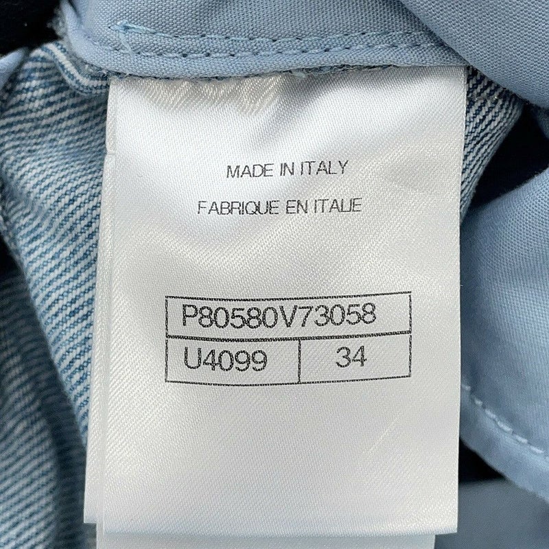 シャネル パンツ リボン デニム レディースサイズ34 P80580 CHANEL ボトムス