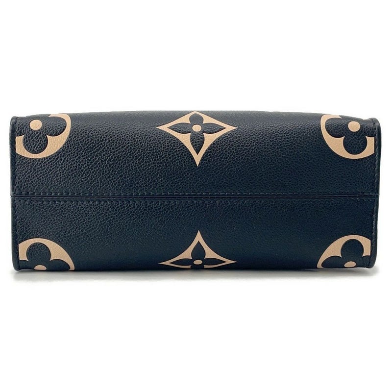 ルイヴィトン トートバッグ モノグラム・アンプラント オンザゴーPM M45659 2wayショルダーバッグ 黒 ブラック