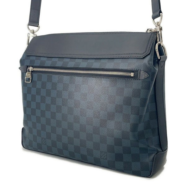 ルイヴィトン ショルダーバッグ ダミエ・コバルト メッセンジャー・グリニッジ N41348 LOUIS VUITTON ブラック 黒