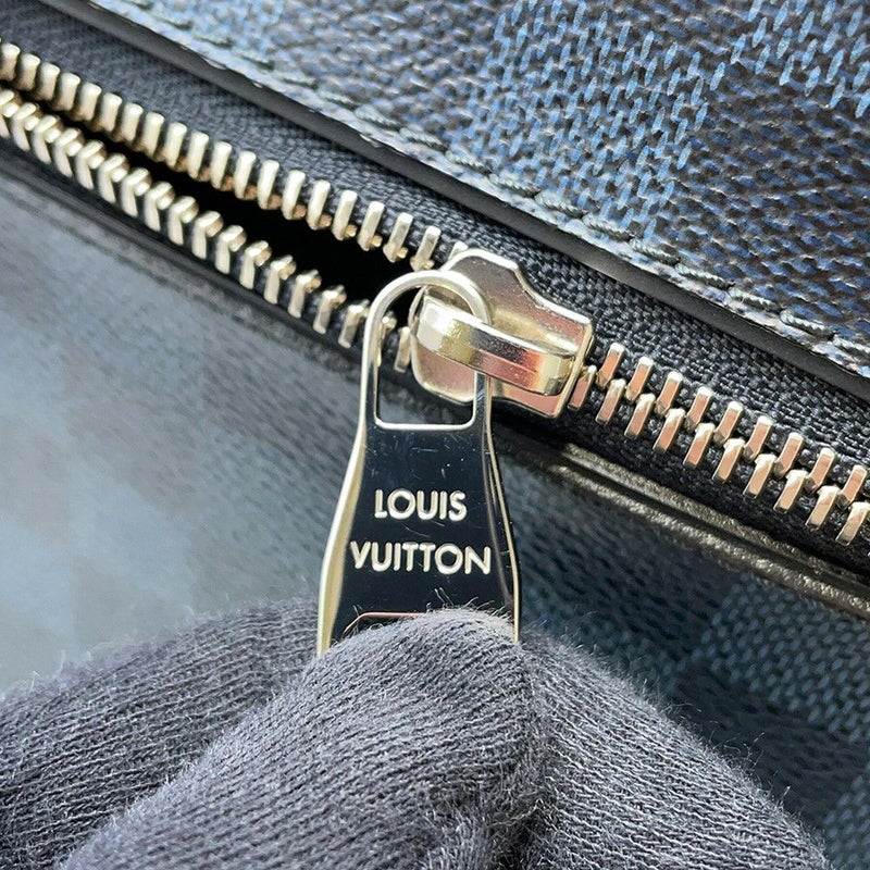 ルイヴィトン ショルダーバッグ ダミエ・コバルト メッセンジャー・グリニッジ N41348 LOUIS VUITTON ブラック 黒