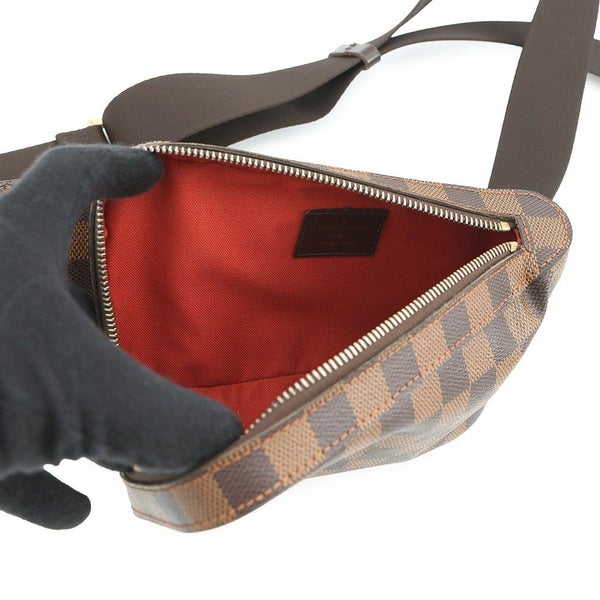 ルイヴィトン ボディバッグ ダミエ・エベヌ ジェロニモス N51994 LOUIS VUITTON ヴィトン ショルダーバッグ ウエストポーチ