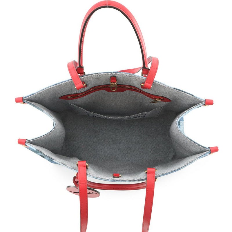 ルイヴィトン トートバッグ モノグラム・デニム オンザゴー GM M44992 LOUIS VUITTON ヴィトン バッグ 2way ショルダー