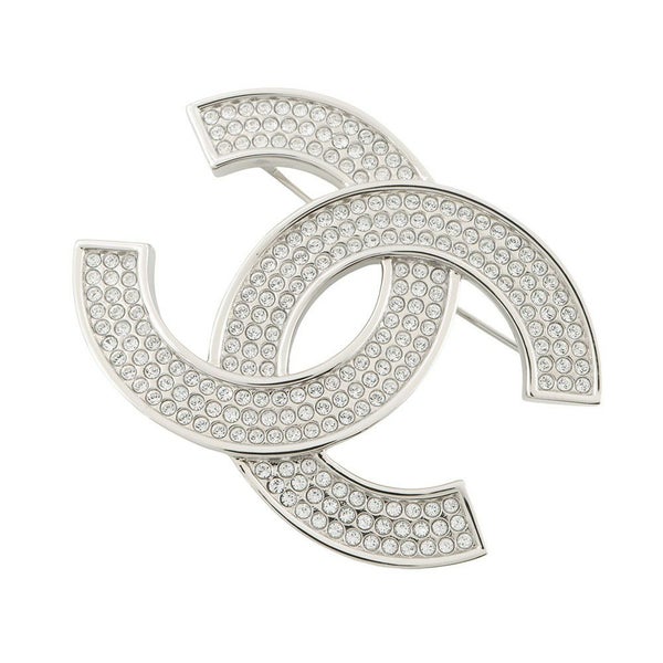 シャネル ブローチ ココマーク ラインストーン B25C CHANEL アクセサリー