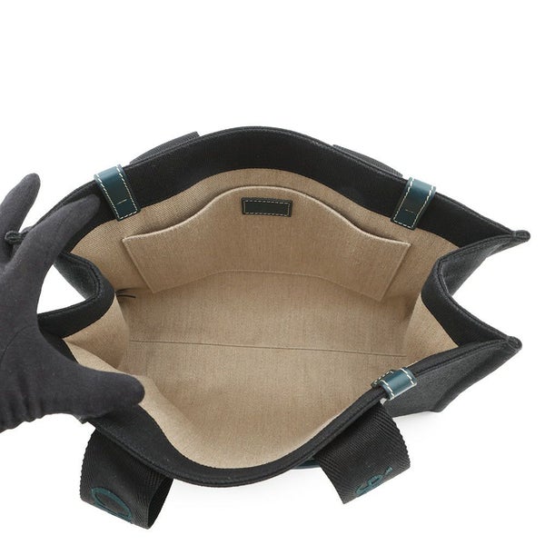 クロエ トートバッグ ウッディ ミディアム キャンバス CHC22WS383 Chloe 黒