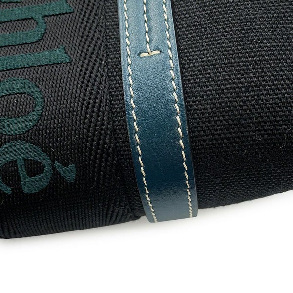 クロエ トートバッグ ウッディ ミディアム キャンバス CHC22WS383 Chloe 黒