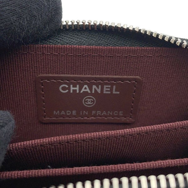 シャネル コインケース マトラッセ ココマーク キャビアスキン AP0216 CHANEL 財布 黒
