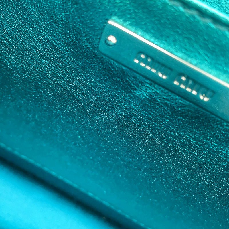 ミュウミュウ ハンドバッグ スパンコール レザー 5BD115 MIUMIU 2way