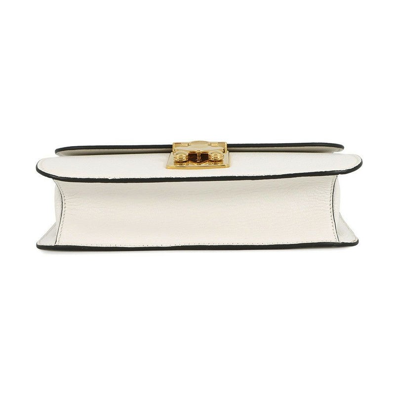 ミュウミュウ ショルダーバッグ マドラス レザー 5BD230 MIUMIU 白 2way