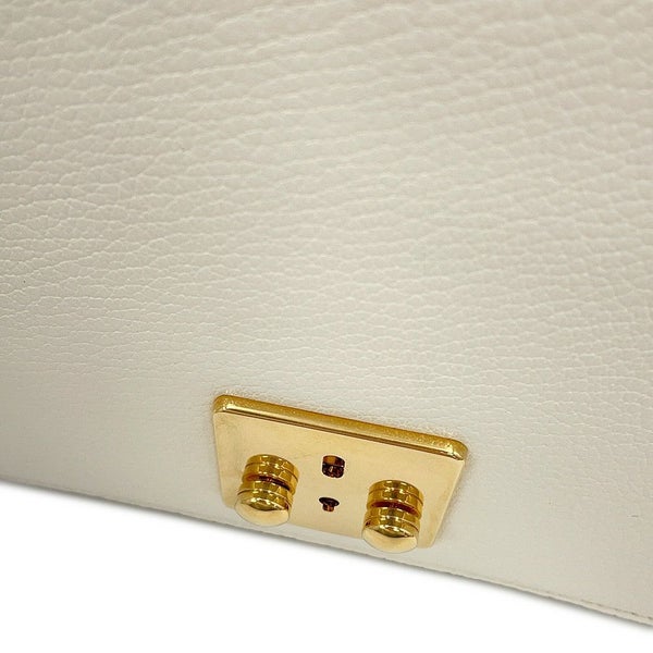 ミュウミュウ ショルダーバッグ マドラス レザー 5BD230 MIUMIU 白 2way