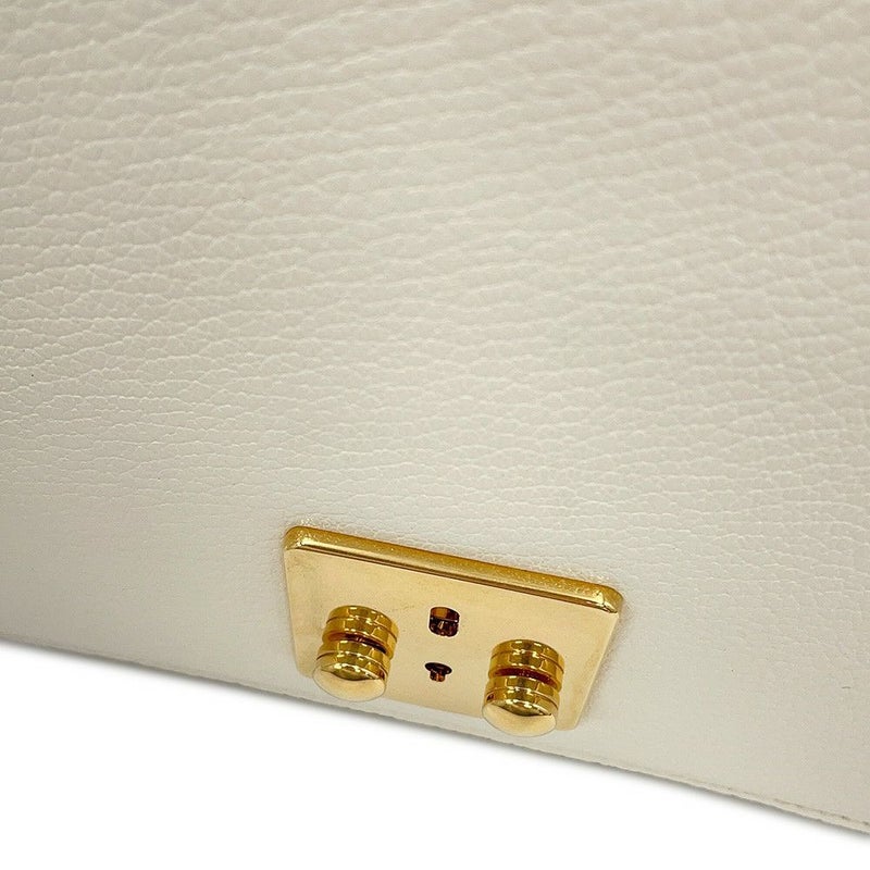 ミュウミュウ ショルダーバッグ マドラス レザー 5BD230 MIUMIU 白 2way