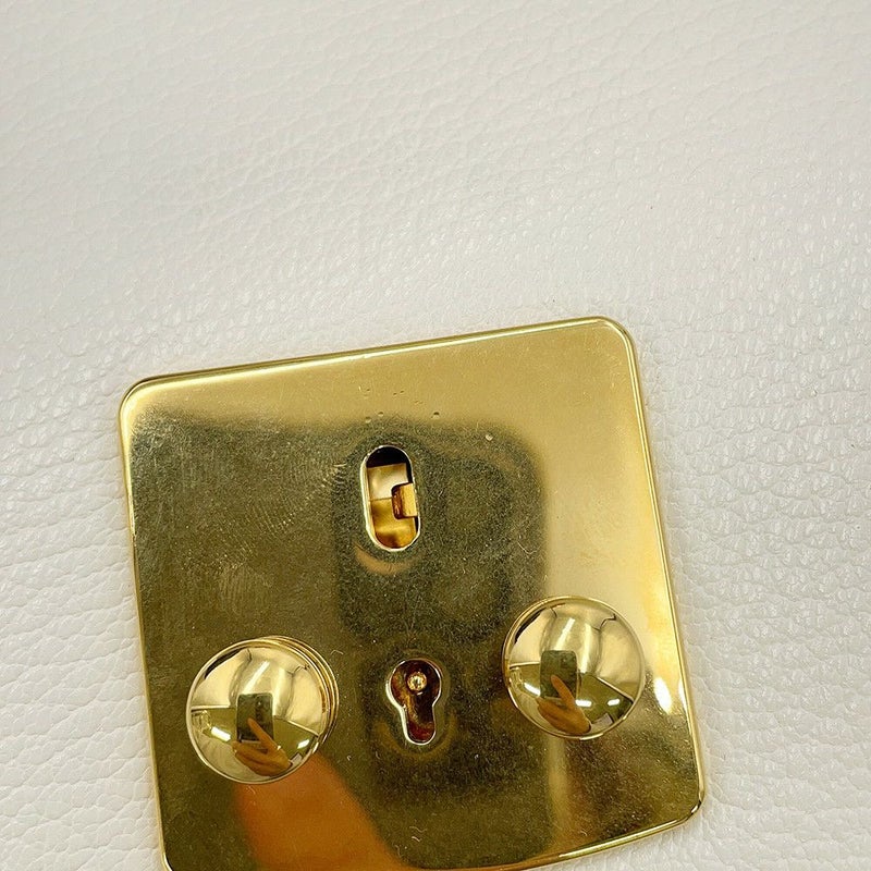 ミュウミュウ ショルダーバッグ マドラス レザー 5BD230 MIUMIU 白 2way